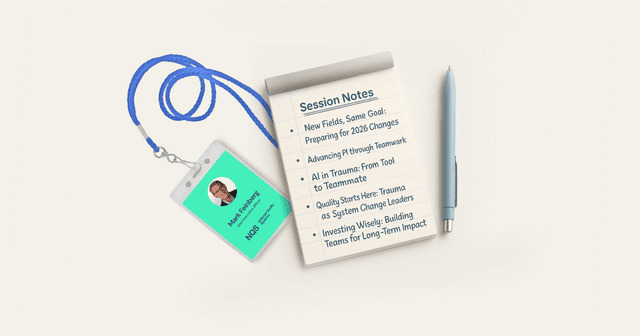 Image for 2025 TQIP Conference shortlist: 5 sessions & trauma leadership networking event